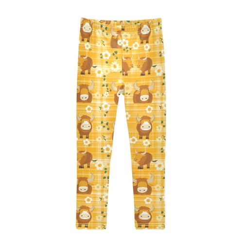 KLL Satanism and Occultism in Retro Style Toddler Girls Cotton Pants Casual Full Length Sweatpants Exercise