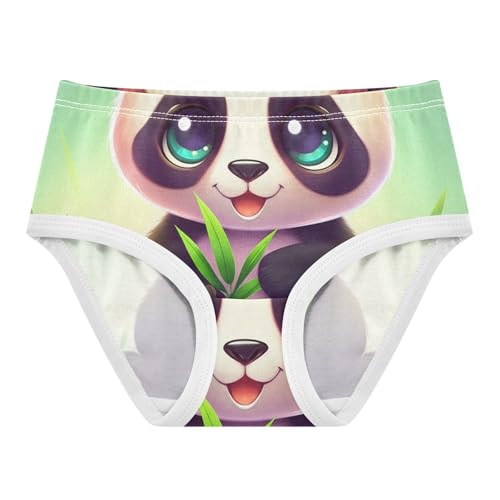 Fun Print Girls Underwear Toddler 2t Cotton Cute Panties Girl Cute Panda Bear Briefs Girls Undies