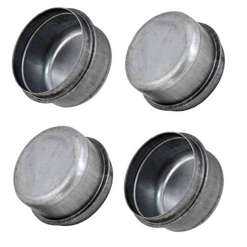 Molloparts 4Pcs Grease Cover Dust Cap 1.98 Compatible with Trailer 2k 3.5k Lb Axle Hub with Plug