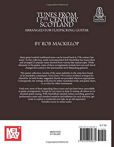 Tunes from 17th Century Scotland Arranged for Flatpicking Guitar - Image 2