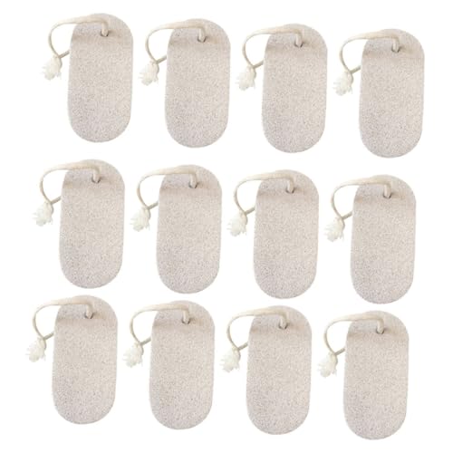 Pierre ponce exfoliante lot de 20 en roche volcanique pour soin des pieds