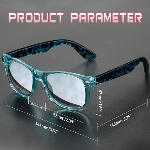 Image of Joopin Square Sunglasses Polarized UV400 Designer Sun Glasses Men Women | Oversized, Plastic Frame, Retro, Vintage, Unisex, Trendy Shades for Driving, Party, Fishing, Business, Costume