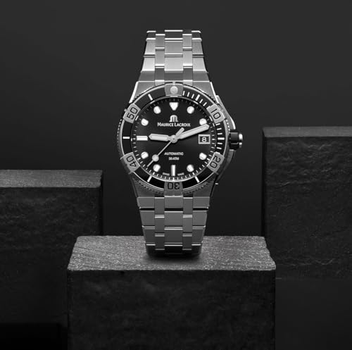 Maurice Lacroix AIKON Automatic Venturer 38mm, Stainless Steel Case with White Ceramic Bezel, 30 ATM Water Resistance3