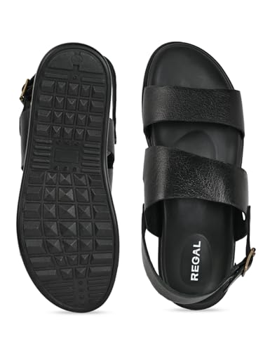 Image of Regal Men Leather Sandals