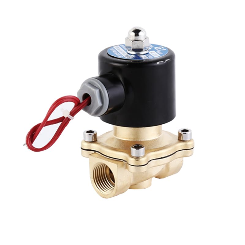 Électrovanne laiton 1/2 NPT 120V normalement fermée pour réguler le gaz