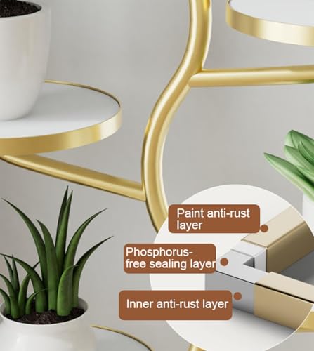 Étagère d'angle peu encombrante pour ranger vos plantes