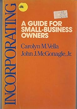 Paperback Incorporating: A guide for small-business owners Book