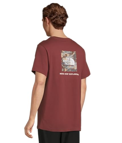 THE NORTH FACE Men's Evolution Box Camo Fill Short Sleeve Tee | Branded T-shirt With Set in Sleeves3