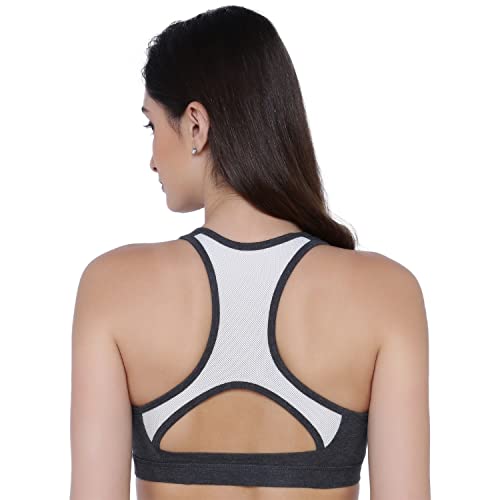 Image of Women's Cotton Blend Non-Wired Sports Bra