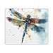 Mauspad Aquarell Libelle Stabilität Mousepad Komfort Desktop-Mauspad Für Büro Laptop Gaming 10X12In