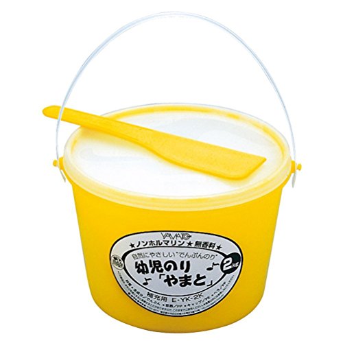 Amazon | ヤマト のり でんぷんのり 幼児のり 2kg E-YK-2K | 液体のり