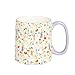 10 Strawberry Street Bella Wildflower Mug, Set of 4