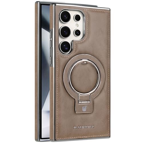 Coque Galaxy S26 antichoc beige idéale pour regarder vos vidéos avec béquille Magsafe
