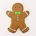 Happy Gingerbread Man Cookie Cutter, Large 5.25