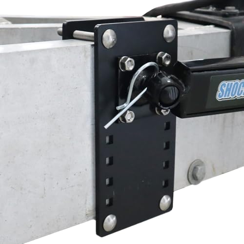 Shocker Clamp on Trailer Frame Mount Bracket Kit for Sway Control Friction Arm Bar