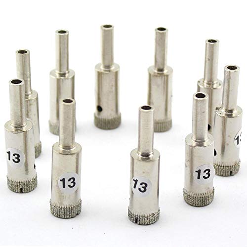 Brocas diamantadas para taladro 8 mm 10 piezas miniatura 1