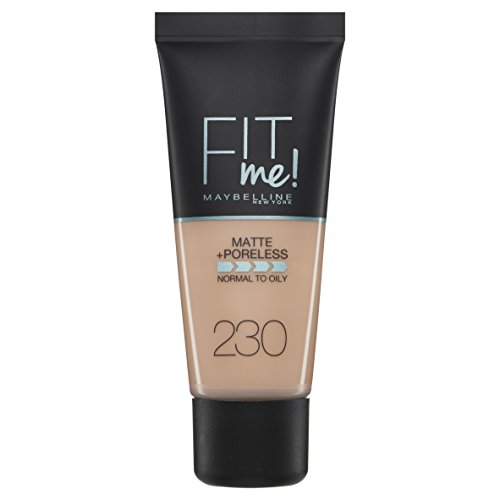 Maybelline Natural Buff Fit Me Matte and Poreless Foundation Number 230, 30 ml