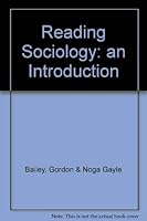 Reading Sociology: an Introduction 019540940X Book Cover