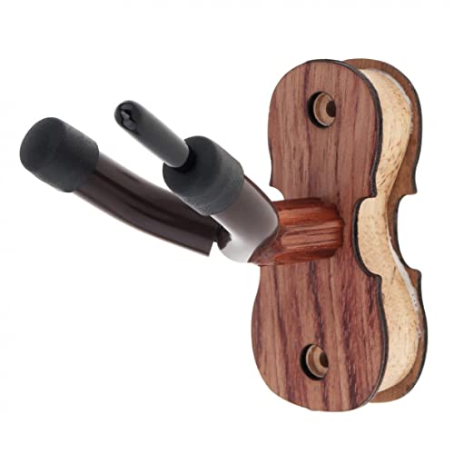 VUBLY Support mural amovible en bois de rose pour violon professionnel avec support pour archet pour la maison et le… - Les Beatles, Paul McCartney, John Lennon, RIngo Starr, George Harrison VUBLY Support mural amovible en bois de rose pour violon professionnel avec support pour archet pour la maison et le…