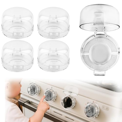 BOXOB G13275 Herdknopf-Schutzabdeckungen 5 Stück