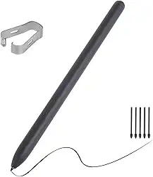 Caneta Touch S-Pen Para Galaxy Tab S6 Lite (Sm-P615 Sm-P620) C/Sensor Pressão + Pontas - Preto