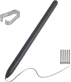 Caneta Touch S-Pen Para Galaxy Tab S6 Lite (Sm-P615 Sm-P620) C/Sensor Pressão + Pontas - Preto