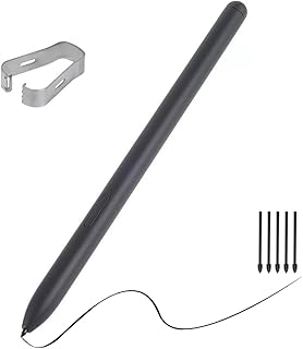 Caneta Touch S-Pen Para Galaxy Tab S6 Lite (Sm-P615 Sm-P620) C/Sensor Pressão + Pontas - Preto
