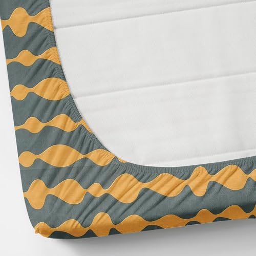 Image of VOMZER 300 TC Cotton Feel All Around Elastic Fitted Queen Size Printed Bedsheets, Supersoft Elastic Fitted Double Bedsheet with 2 Pillow Covers, Size 60x78x8 Inches White