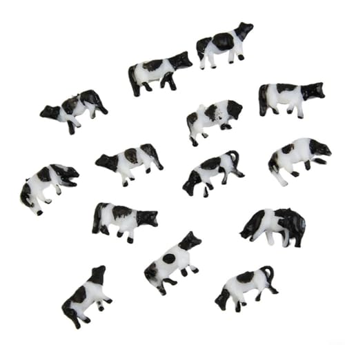 Vacumist N Scale Painted Cow Models