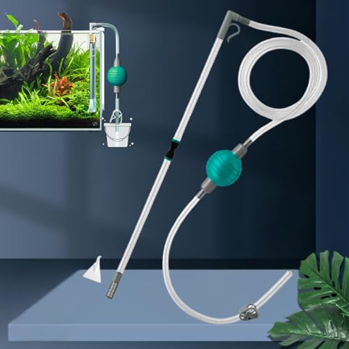 VAYINATO® Fish Tank Cleaner and Aquarium Water Changer Siphon wit...