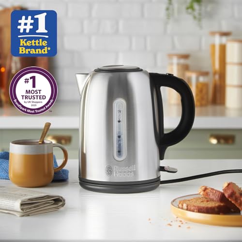 Russell Hobbs 1.7L Cordless Kettle - Fast Boil & Anti-Scale Filter - Image 2