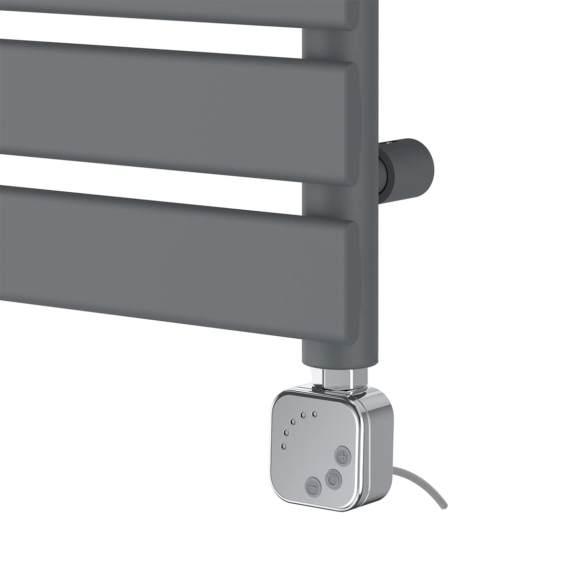 Warmehaus 1000W Chrome Thermostatic Heating Element Towel Rails Radiators — image 1