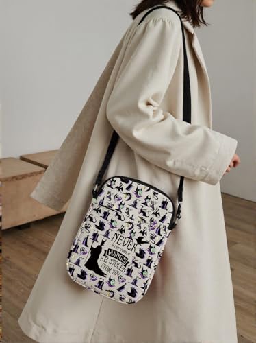 TSOTMO Evil Queen Movie Merch Villains Gift Villains Characters Crossbody Bag for Movie Fans Evil Villains Fans Bad Witches (Wings cross)4