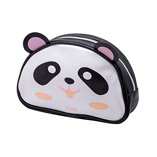 Estojo Estampado 1 Zíper Best Friend Panda, BRW