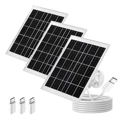 Chargeur solaire Arlo Essential 2K Outdoor 2 génération câble Type C 7W