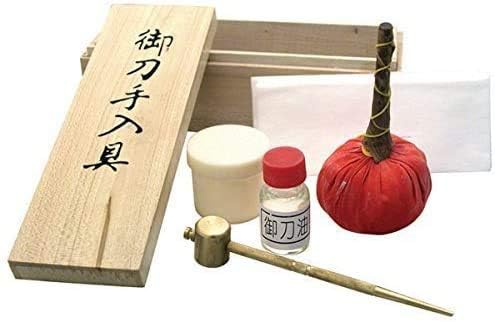PS Kit de limpieza de mantenimiento de espada katana samurái japonesa