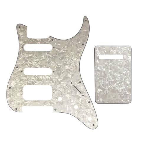 エレキギターのピックガード裏 11本の釘 ダブルシングルダブル HSH St ガードプレート(9)
