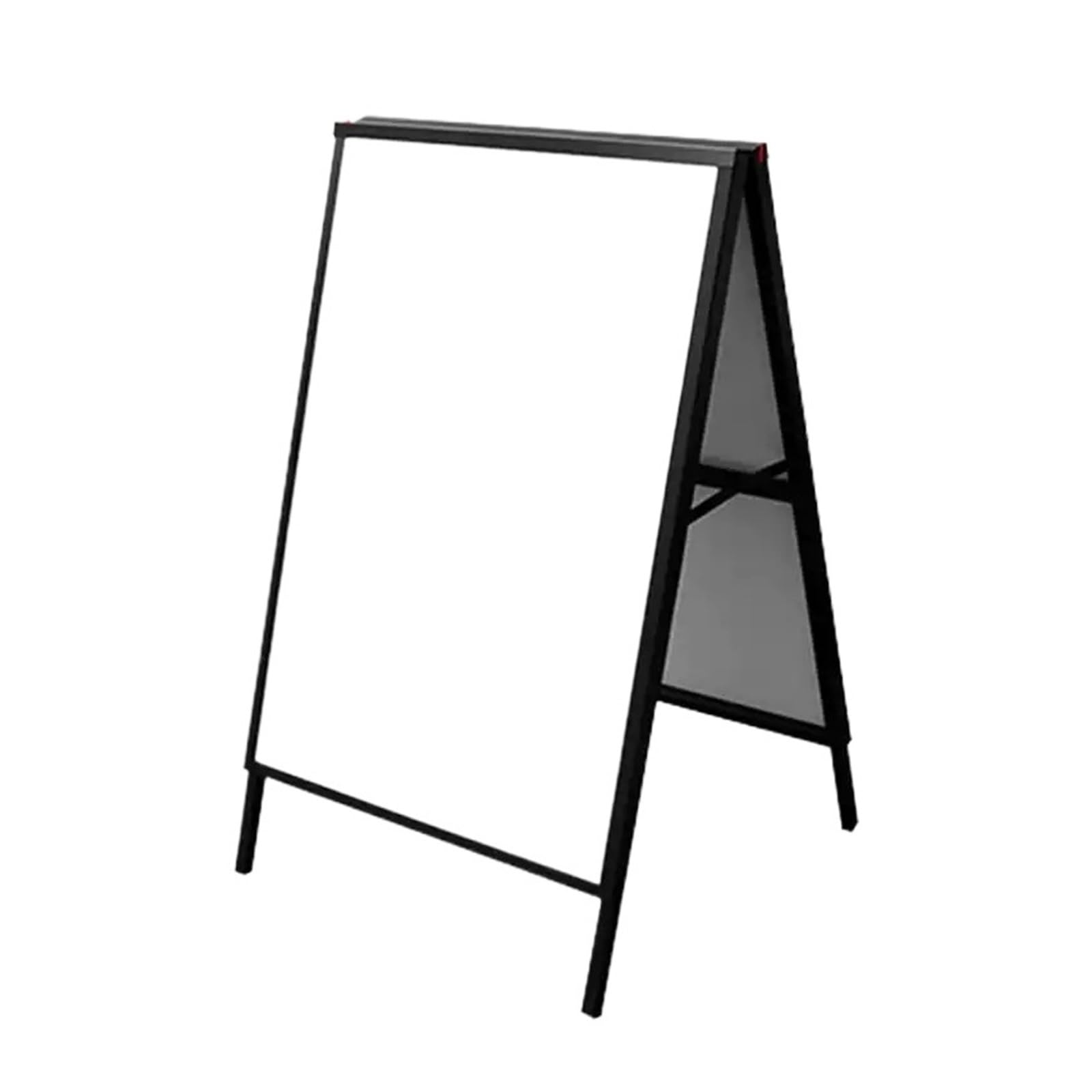 Soporte para Carteles Led Tipo Valla Publicitaria KT Board, Expositor Vertical Plegable De Una Sola Cara, Diseño Elegante Y Moderno, 60X90Cm,60x90cm