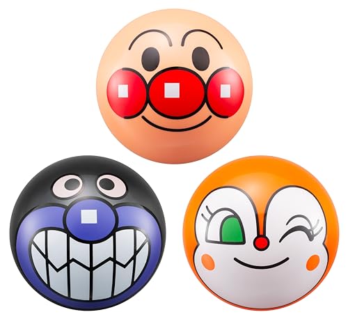 Anpanman mini balle pour le visage de bébé en mousse souple
