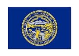 Nebraska State Flag Fridge Magnet