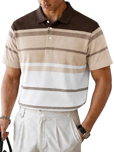 Image of Noble Monk Men's Regular Fit Polo Neck T-Shirt | Half Sleeve