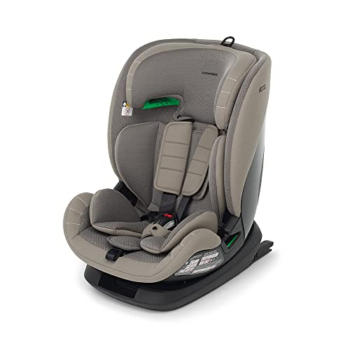 Foppapedretti Seggiolino Auto Pitstop I-Size, Per Bambini Da 76 A 150 Cm Di Altezza, 15Mesi-12 Anni, Conforme Ece R129, Fissaggio Dualfix (Isofix E No