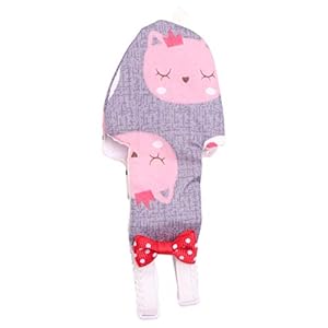 Parrot Pigeon Bird Clothes Bird Diaper Parrot Flight Suit Bird Clothes Supplies (Grey Cat M) Dog Costume