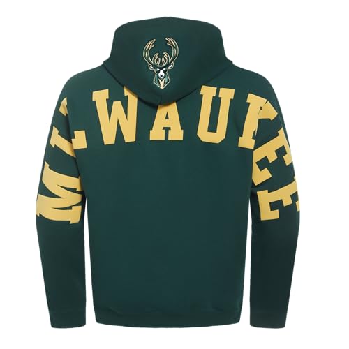 Image of Pro Standard Mens NBA Retro Classics Brushed Back French Terry Pull Over Hoodie