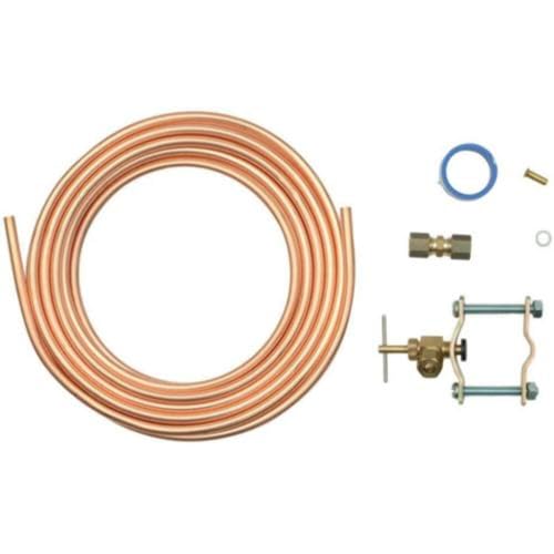 Kit de raccordement Whirlpool 8003RP en cuivre de 4,6 m assurant un débit d'eau parfait