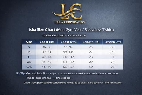 Image of Mens Tops Sleeveless Round Neck Polycotton T-Shirt for Gym, Running and Outdoor