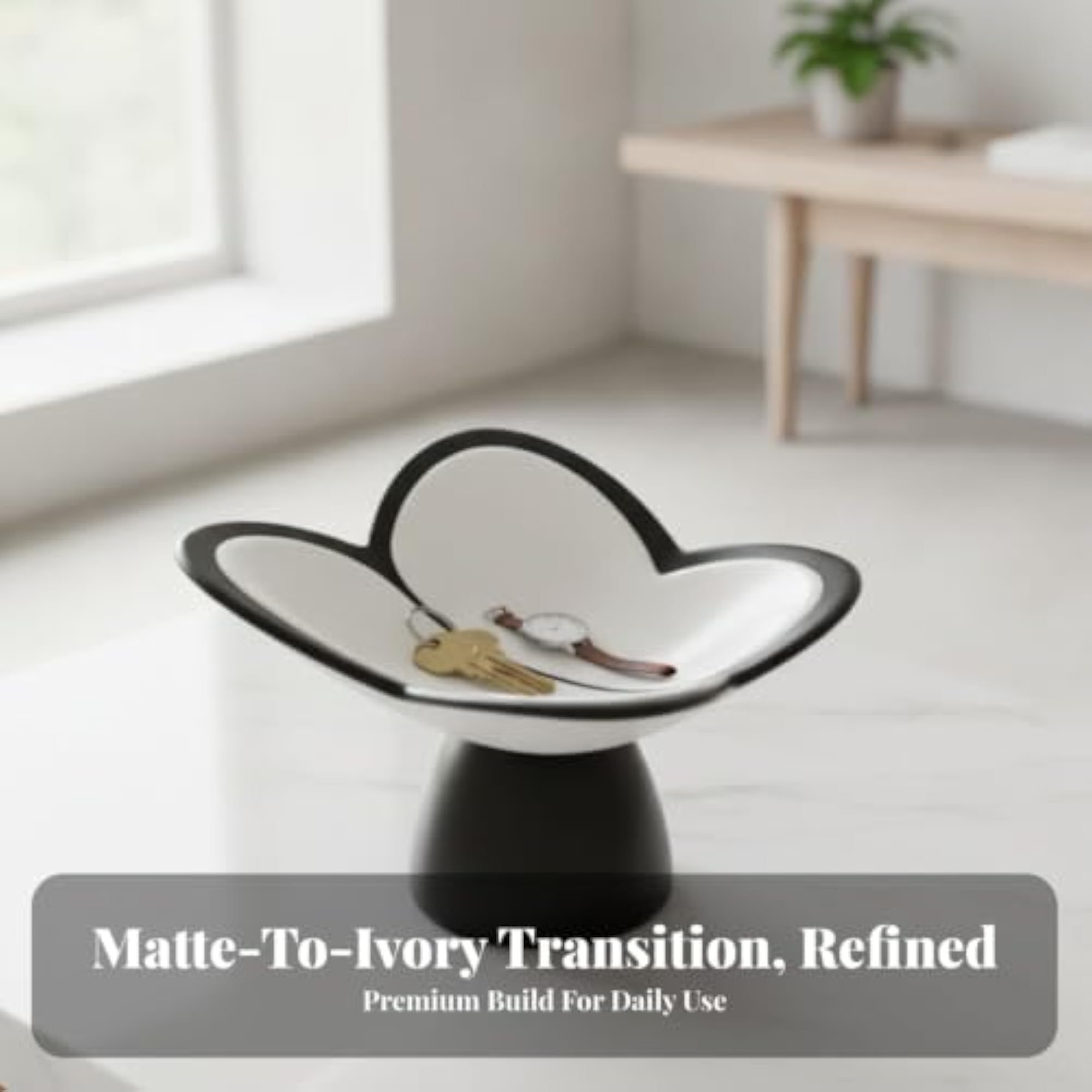 Sculptural Butterfly Tray, Two-Tone Catchall