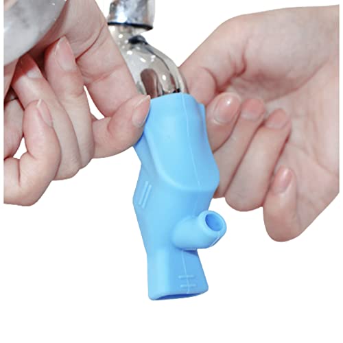 Image of 4pc Faucet Water Tap Extender Spout for Kids, Toddlers, and Babies - Safe, Easy to Install Sink Extender for Your Home Bathroom or Kitchen