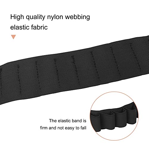 Shotshells Belt, 60 Round 12/20GA Ammo Holder Shotshells Shoulder Carry Bandolier for Tactical Gun Hunting - Image 4