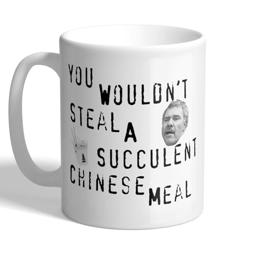 I Love Mugs - You Wouldn't Steal A Succulent Chinese Meal - Democracy Manifest - Jack Karlson Mug, Ceramic, 11fl.oz.